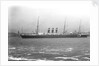 Passenger liner 'City of New York' (1888) at anchor, River Mersey, Liverpool by unknown