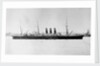 Passenger liner 'City of New York' (1888) at anchor, River Mersey, Liverpool by unknown