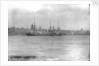 Passenger liner 'Peruvian' (1863) at anchor River Mersey in 1891 by National Maritime Museum