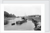 The River Ouse, showing the yard of the Selby Shipbuilding and Engineering Co Ltd. by unknown