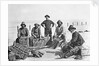 Fishermen with lobster pots, Sheringham, Norfolk by Francis Frith & Co.