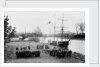 'King Alfred' crew on parade, Reading, Berkshire. by National Maritime Museum