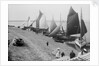 Fleetwood Beach and holidaymakers, Lancashire by Francis Frith & Co.