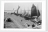 Fleetwood Beach and holidaymakers, Lancashire by Francis Frith & Co.