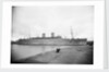 Turbine passenger liner 'Mauretania' (Br, 1939) at quayside, probably at Liverpool with Radar lantern fitted by Anonymous