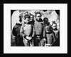 Group portrait of Inuit girls and women by Edward Augustus Inglefield