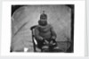 An elderly Inuit woman seated in chair by Edward Augustus Inglefield