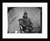 An elderly Inuit woman seated in chair by Edward Augustus Inglefield