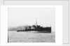 Torpedo boat destroyer HMS 'Nautilus' (1910) at speed on trials in 1911 by unknown