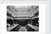 First Class Dining Salon on the 'Omrah' (1899) by Bedford Lemere & Co.