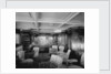 First Class Drawing Room on the 'Omrah' (1899) by Bedford Lemere & Co.