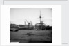 Fitting-out Basin at John Brown & Co. Ltd, Clydebank, 1901 by Bedford Lemere & Co.