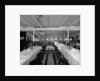 Third Class Dining Saloon on the 'Balmoral Castle' (1910) by Bedford Lemere & Co.