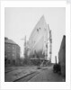 Bow view of the 'Aquitania' (1914) before launch by Bedford Lemere & Co.