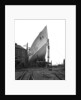 Bow view of the 'Aquitania' (1914) before launch by Bedford Lemere & Co.