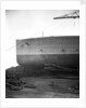 Fore part of the 'Aquitania' (1914) on the stocks by Bedford Lemere & Co.