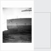 Fore part of the 'Aquitania' (1914) on the stocks by Bedford Lemere & Co.