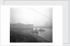 Aquitania' (1914) taken in charge by tugs after launching by Bedford Lemere & Co.