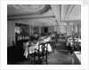 First Class Dining Saloon on the 'Empress of Asia' (1913) by Bedford Lemere & Co.