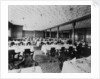 Second Class Dining Saloon on the 'Olympic' (1911) by Bedford Lemere & Co.