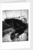 Stern view of the 'Aquitania' (1914) in drydock by Bedford Lemere & Co.