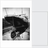 Stern view of the 'Aquitania' (1914) in drydock by Bedford Lemere & Co.