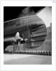 Rudder and inner propellers of the 'Aquitania' (1914) by Bedford Lemere & Co.