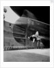 Rudder and inner propellers of the 'Aquitania' (1914) by Bedford Lemere & Co.