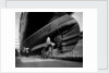 Stern view of the 'Aquitania' (1914) in drydock by Bedford Lemere & Co.