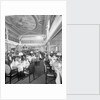 First Class Dining Saloon on the 'Aquitania' (1914) by Bedford Lemere & Co.
