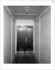 Doors in a corridor on the 'Aquitania' (1914) by Bedford Lemere & Co.