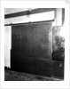 Sliding fireproof door in the First Class Pantry on the 'Aquitania' (1914) by Bedford Lemere & Co.