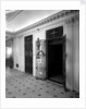 Passenger elevators in the Grand Entrance on the 'Aquitania' (1914) by Bedford Lemere & Co.