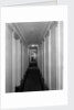 Corridor in First Class accommodation on the 'Aquitania' (1914) by Bedford Lemere & Co.