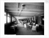First Class Garden Lounge on the 'Aquitania' (1914) by Bedford Lemere & Co.