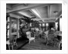 First Class Verandah Cafe on the 'Essequibo' (1914) by Bedford Lemere & Co.