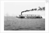 River gunboat, 'Sternwheel' (1911) under way in Southampton Water during builder's trials, prior to dismantling and despatch to Baghdad by unknown