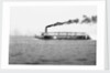 River gunboat, 'Sternwheel' (1911) under way in Southampton Water during builder's trials, prior to dismantling and despatch to Baghdad by unknown