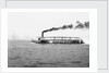 River gunboat, 'Sternwheel' (1911) under way in Southampton Water during builder's trials, prior to dismantling and despatch to Baghdad by unknown