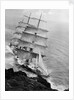 The three-masted barque Gunvor (1895) on the rocks at Pedn Boar, near Coverack by Gibson & Sons of Scilly