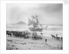 Jeune Hortense aground on the beach at Mounts Bay by Gibson & Sons of Scilly