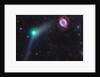 Encounter of Comet and Planetary Nebula by Gerald Rhemann