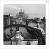 Directing traffic on a Woolwich ferry boat by Russell Westwood
