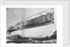 View of Brunel's 'Great Eastern' prior to her 1858 launch by unknown