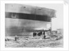 View of Brunel's 'Great Eastern' prior to her 1858 launch by unknown