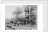 View of Brunel's 'Great Eastern' prior to her 1858 launch by Robert Howlett