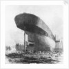 View of Brunel's 'Great Eastern' prior to her 1858 launch by Unknown