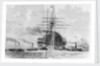 Brunel's 'Great Eastern' (1858) rounding Blackwall Point, 1859 by unknown