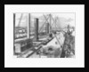 View of Brunel's 'Great Eastern' (1858) from one of the paddle boxes looking astern by unknown