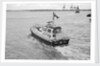 The Trinity House 'Vagabond' leaving Harwich Pier, 1986 by unknown
